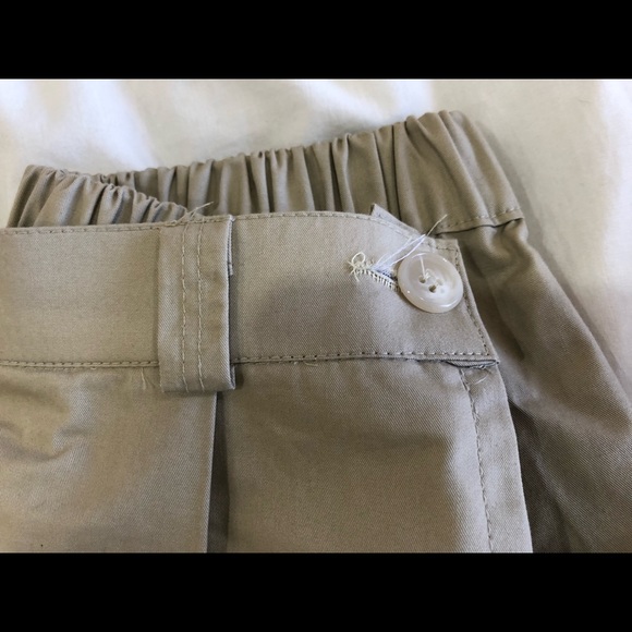 CUTE BEIGE SKIRT WITH PICKETS AND ZIPPER - Picture 9 of 9